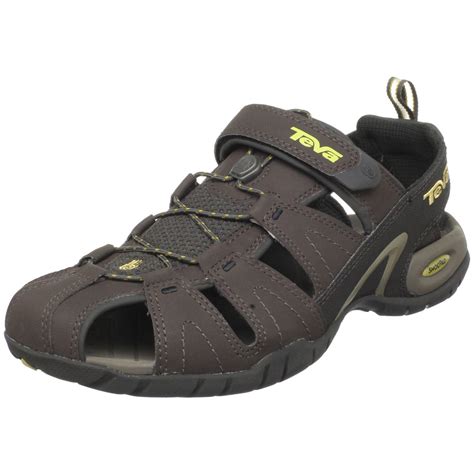 teva closed toe sandals